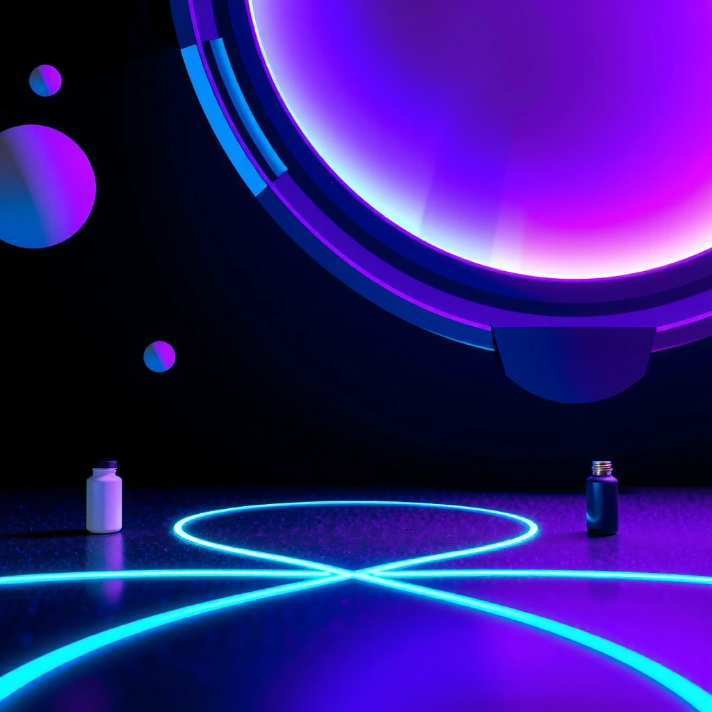 Futuristic technology background representing Astatecs innovation